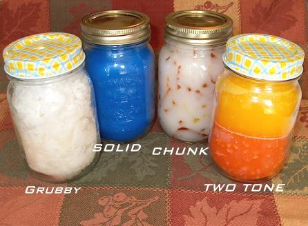Assorted Chunk Jar Candles