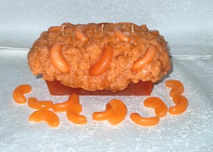Peach Cobbler Loaf Candle